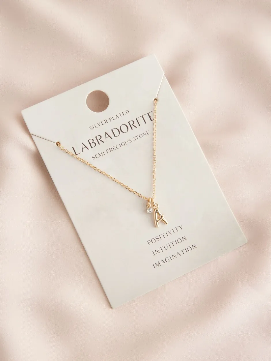 Sieraden*Next - Halsketting met hoofdletter Goudkleurig