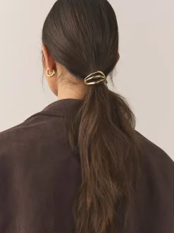Haaraccessoires*Next - Metal Hair Bobble Goudkleurig