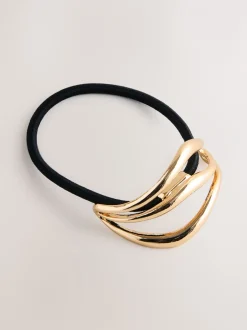Haaraccessoires*Next - Metal Hair Bobble Goudkleurig