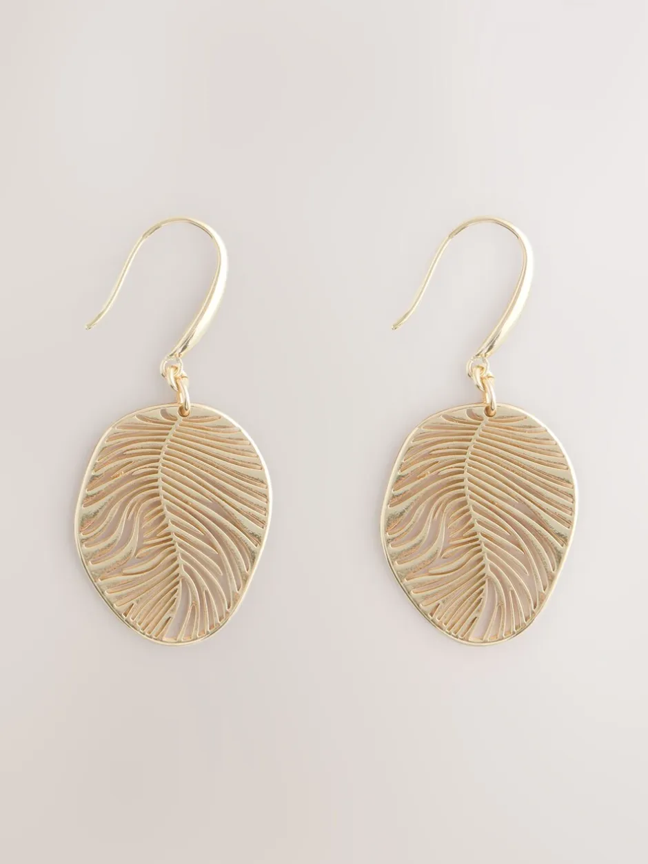 Sieraden*Next Goudkleurig - Opengewerkte oorhangers
