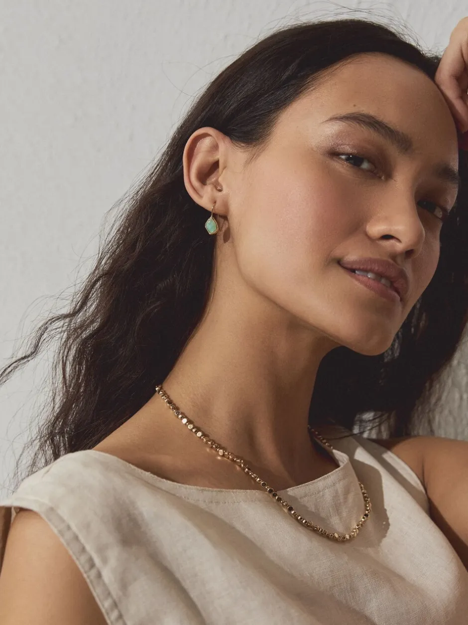 Sieraden|Next Goudkleurig - Stone Detail Earrings