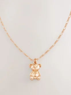 Sieraden*Next Goudkleurig - Teddy Bear Necklace