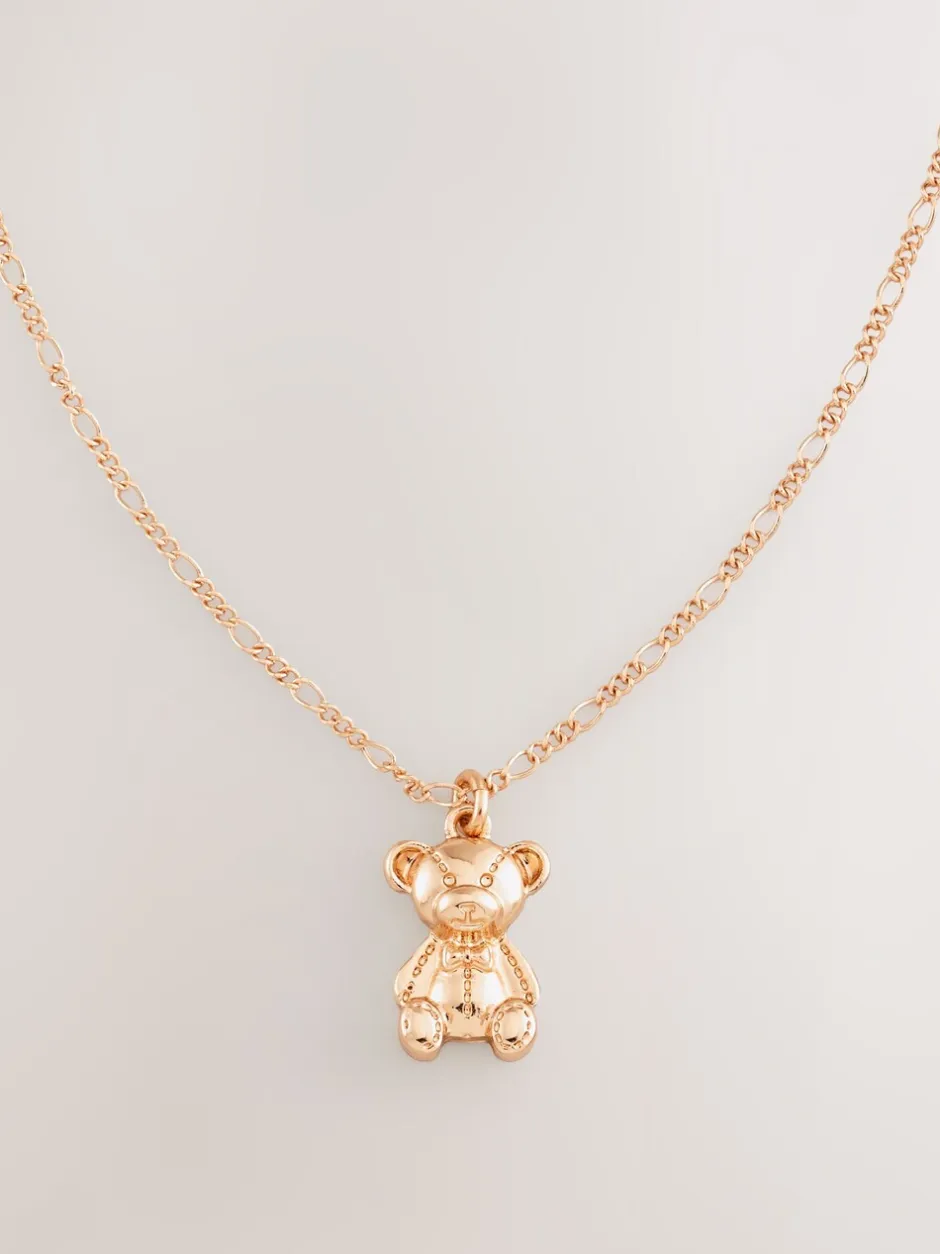 Sieraden*Next Goudkleurig - Teddy Bear Necklace