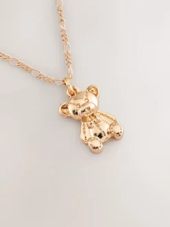 Sieraden*Next Goudkleurig - Teddy Bear Necklace