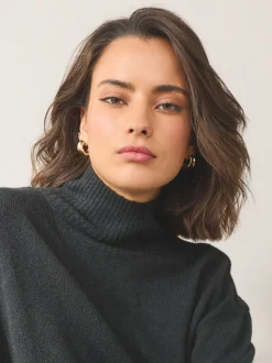 Sieraden|Next - Wide Small Hoop Earrings Goudkleurig