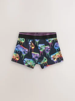Ondergoed|Next - Verpakking van 5 boxers (2-16jr) Grafittiprint gamer