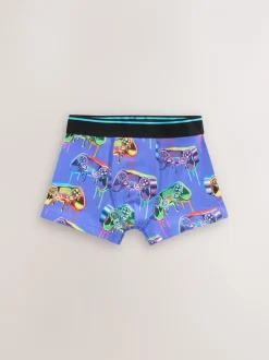 Ondergoed|Next - Verpakking van 5 boxers (2-16jr) Grafittiprint gamer