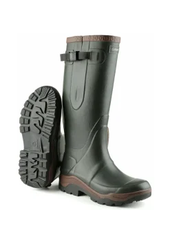 Laarzen*Cotswolds Green Compass Neoprene Rubber Wellingtons