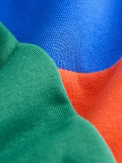 Joggingbroeken|Sweaters En Hoody´S|Next - Funnel Neck Zip Sweat and Joggers Set (3mths-7yrs) Green/Blue Colourblock
