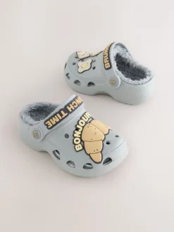 Pantoffels|Next - Pantoffelklompen Grey Brunch