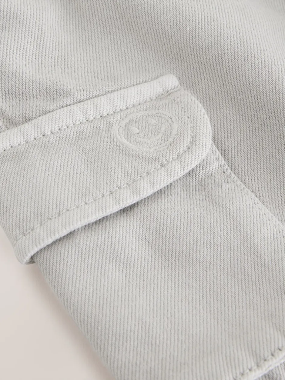 Jeans|Next - 100% katoenen Cargobroeken Jeans (3mnd-7jr) Grijs
