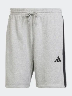 Shorts|adidas Grijs - Essential 3-Stripes French Terry Shorts