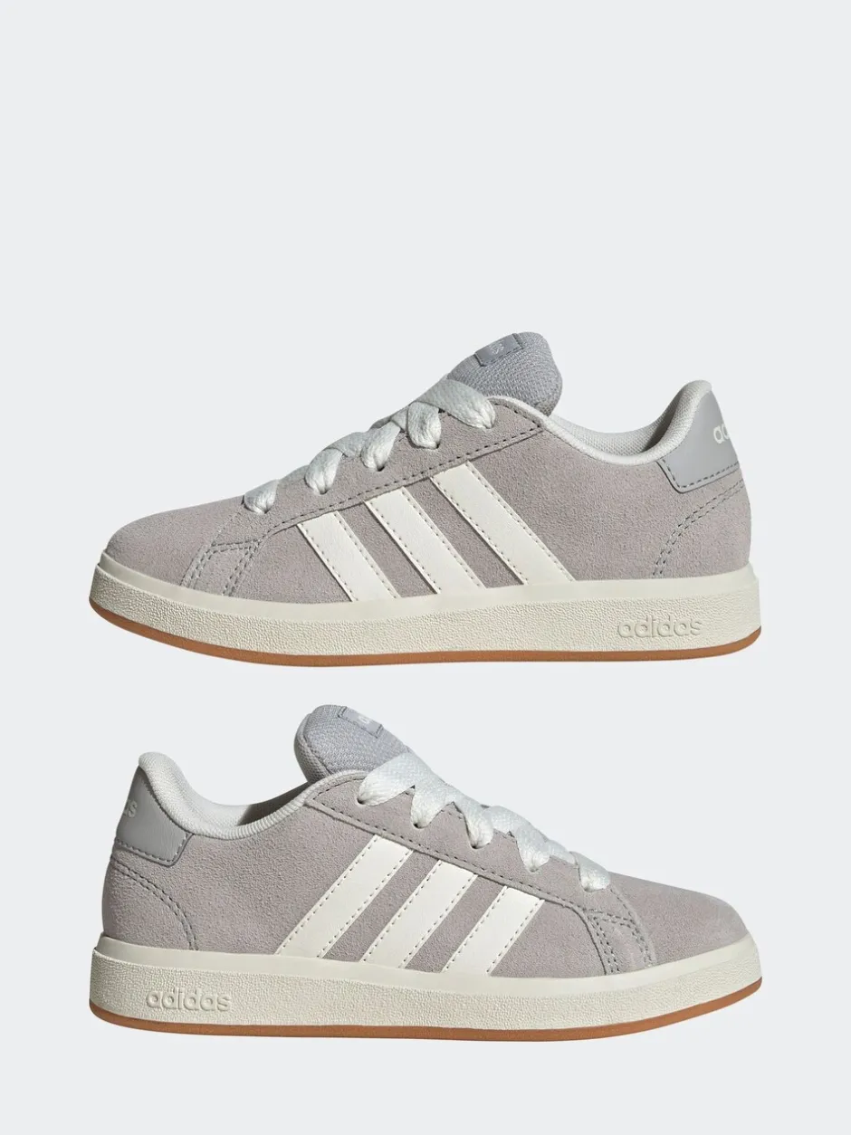 Sneakers|Sneakers*adidas Grijs - Grand Court 00s Suede Lace Kids Trainers
