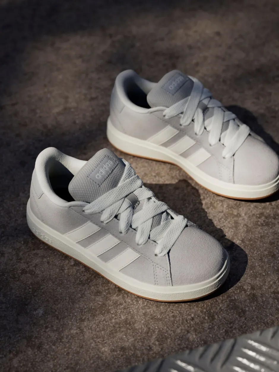 Sneakers|Sneakers*adidas Grijs - Grand Court 00s Suede Lace Kids Trainers
