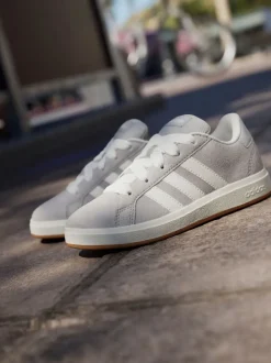 Sneakers|Sneakers*adidas Grijs - Grand Court 00s Suede Lace Kids Trainers