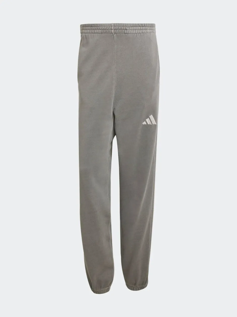 Sportkleding|Joggingbroeken|adidas - Loose ALL SZN French Terry Washed Joggers Grijs