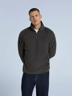 Jassen En Jacks|Sweaters En Hoody´S|Animal - Stockholm Half-Zip Fleece Grijs