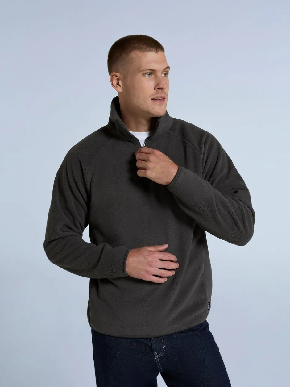 Jassen En Jacks|Sweaters En Hoody´S|Animal - Stockholm Half-Zip Fleece Grijs