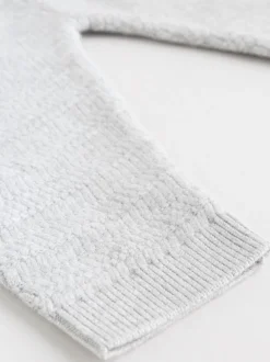 Truien En Breisels|Next Grijs - Babyset met gebreide trui en legging (0mnd-2jr)