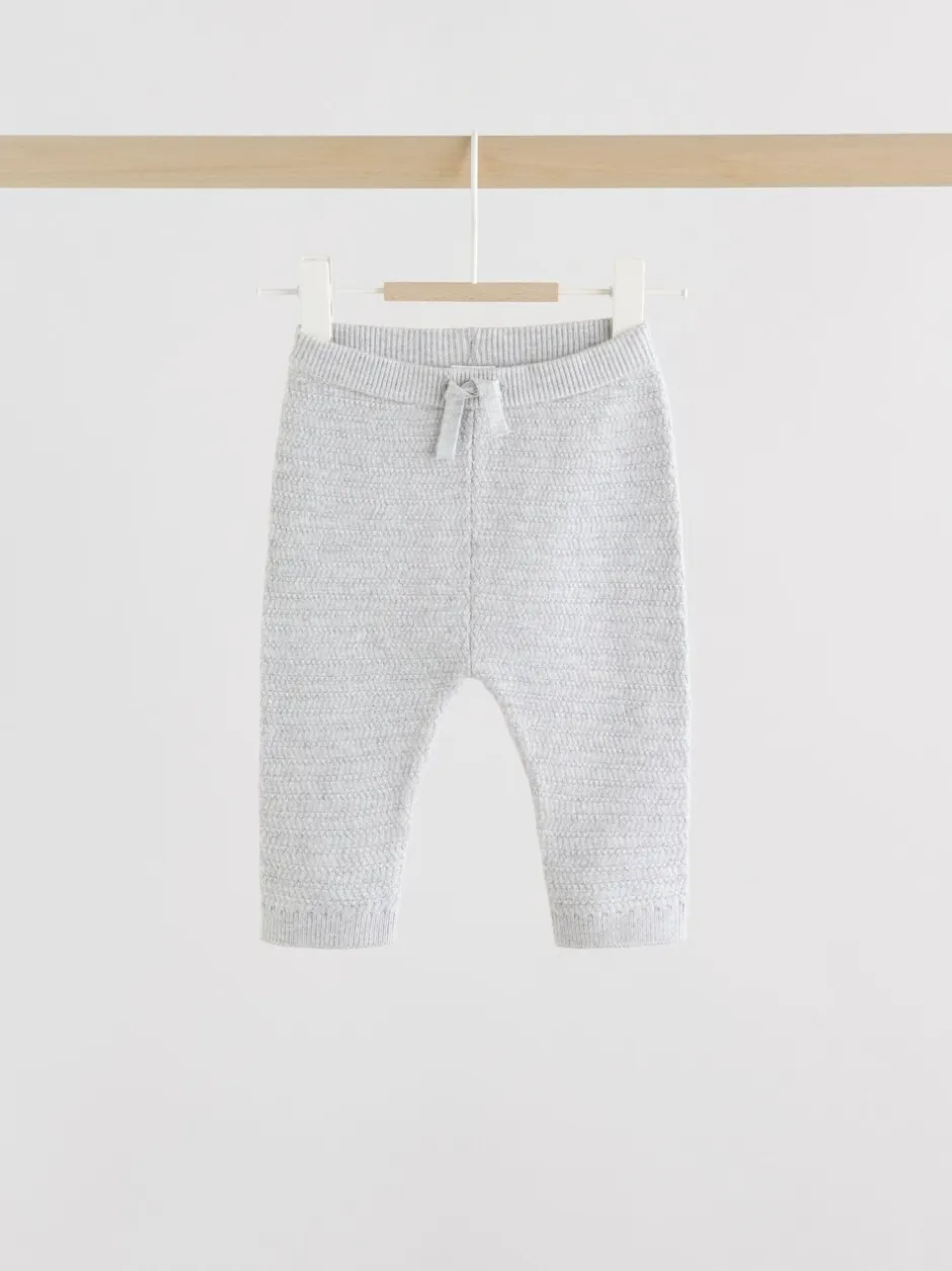 Truien En Breisels|Next Grijs - Babyset met gebreide trui en legging (0mnd-2jr)