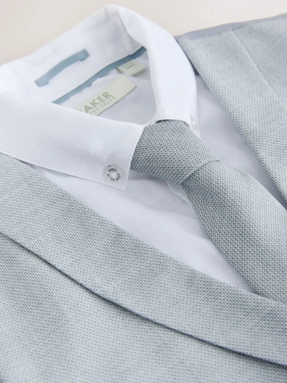 Kostuums En Herenvesten*Baker by Ted Baker - Waistcoat, Shirt And Tie Set Grijs