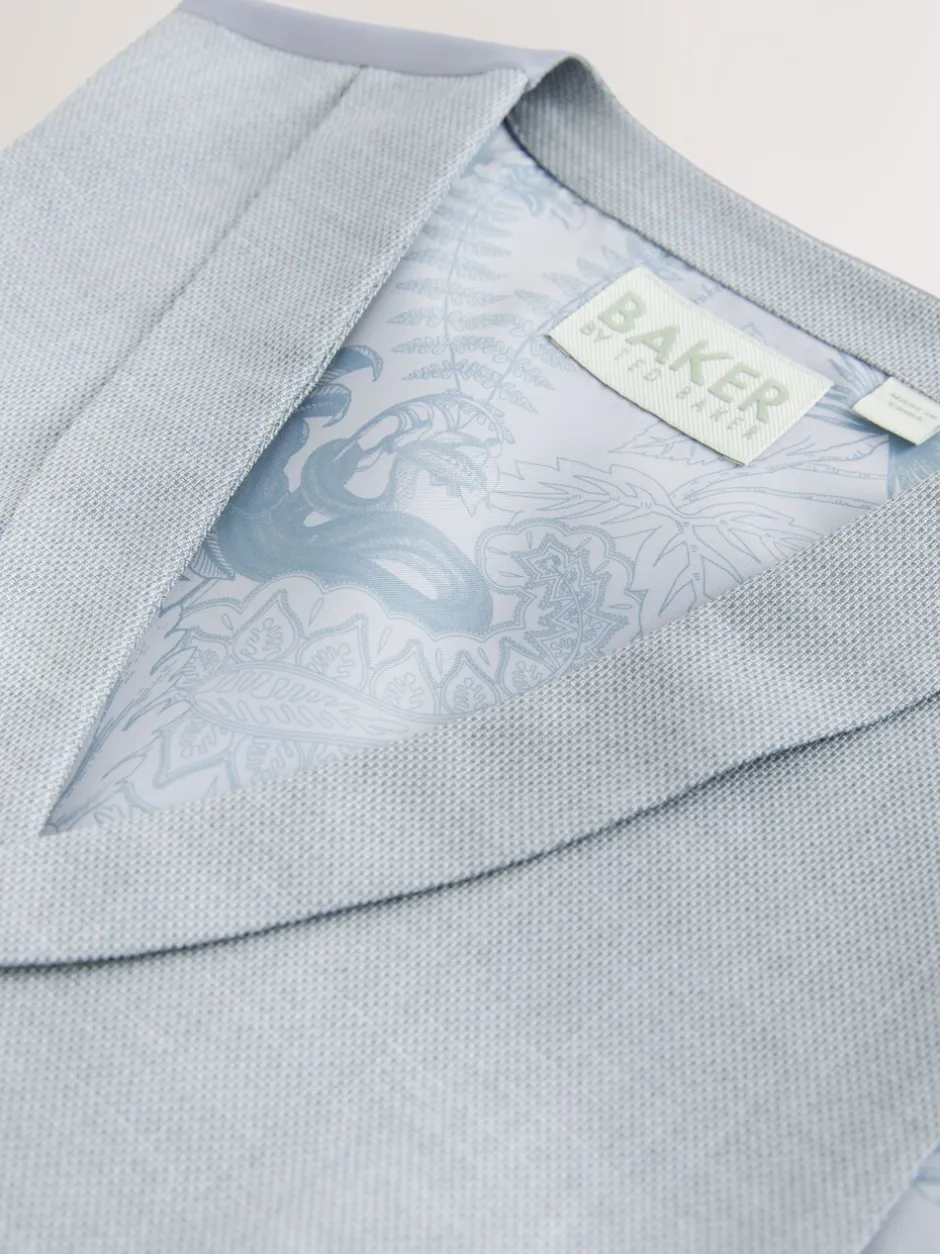 Kostuums En Herenvesten*Baker by Ted Baker - Waistcoat, Shirt And Tie Set Grijs