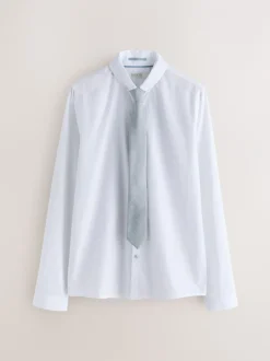 Kostuums En Herenvesten*Baker by Ted Baker - Waistcoat, Shirt And Tie Set Grijs