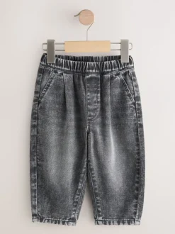 Jeans En Joggingbroeken|Jeans*Next - Barrel jeans (3mnd -7jr) Grijs