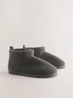 Pantoffels*Next - Borg pantoffels Grijs
