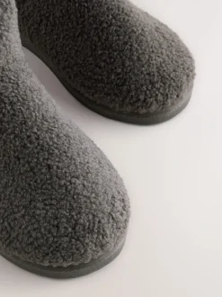 Pantoffels*Next - Borg pantoffels Grijs