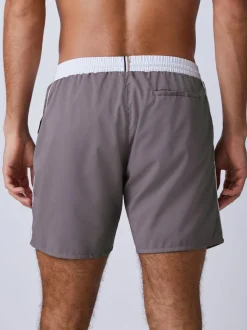 Badkleding*BOSS Grijs - Starfish sneldrogende zwembroek