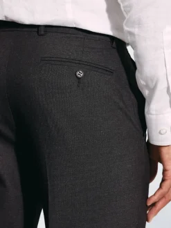 Formele Broek*Brook Taverner - Plain Trousers Grijs