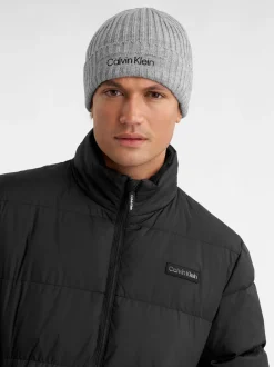 Mutsen, Sjaals En Handschoenen|Calvin Klein Golf - Boyland Knitted Beanie Grijs