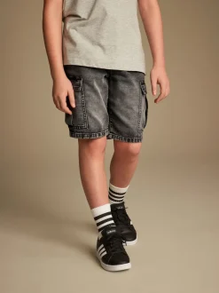 Shorts|Next - Cargoshort (3-16jr) Grijs