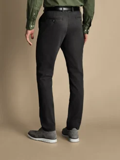 Formele Broek*Charles Tyrwhitt - Classic Fit ultimate chino zonder plooien Grijs
