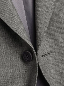 Formele Broek*Charles Tyrwhitt - Sharkskin Slim Fit Jacket Grijs