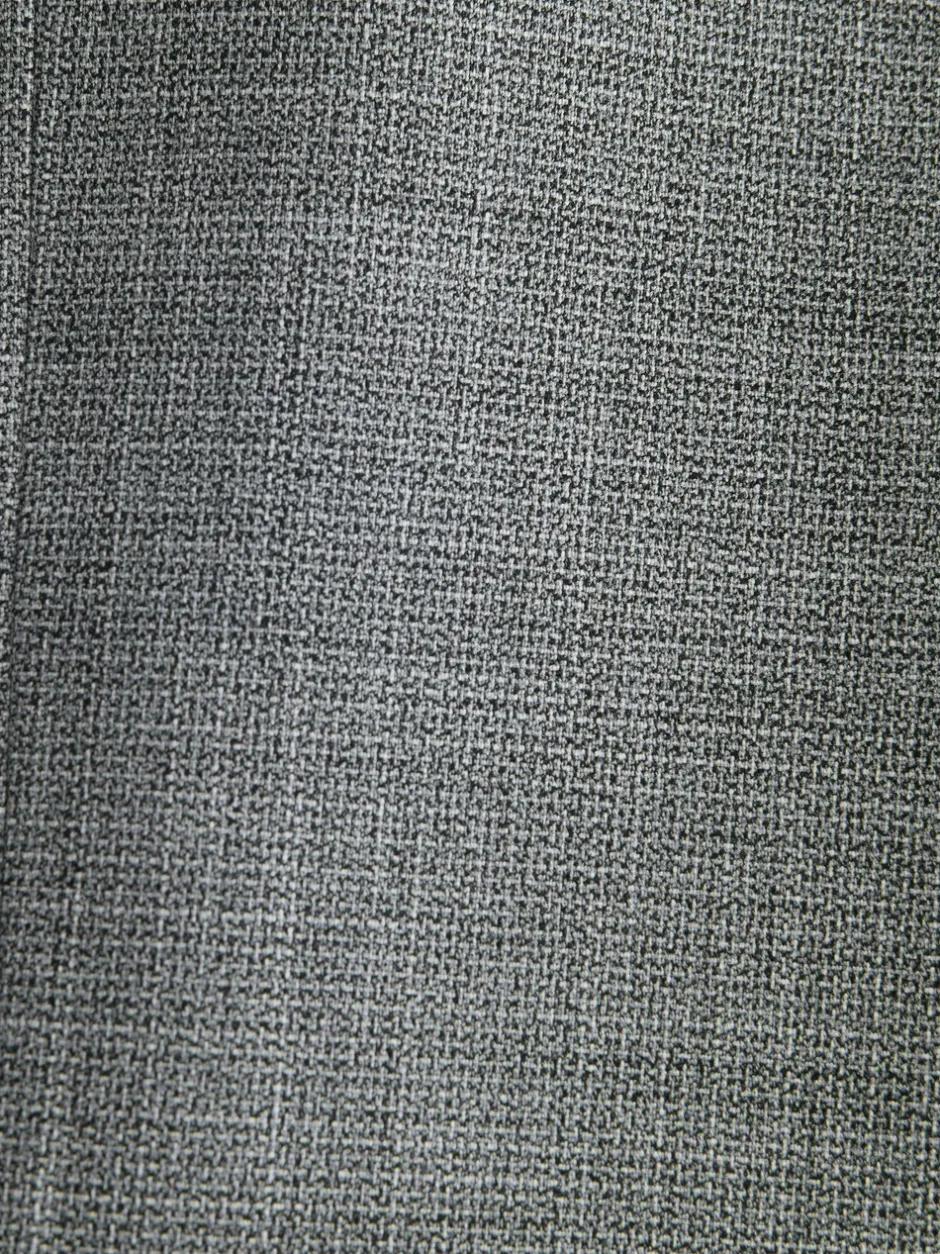 Vesten*Next - Contrast Fabric Detail Suit Waistcoat Grijs