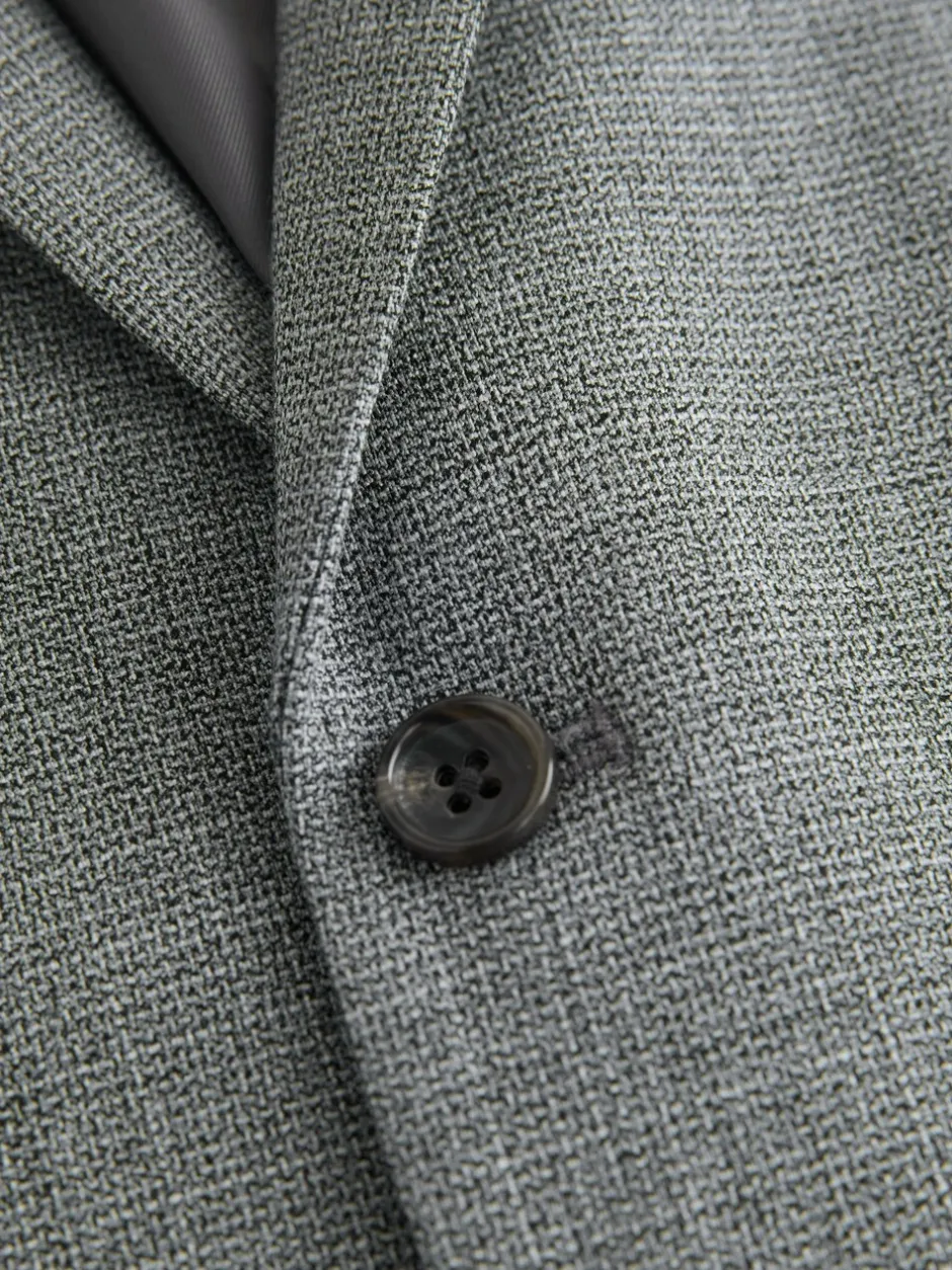 Vesten*Next - Contrast Fabric Detail Suit Waistcoat Grijs