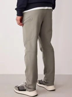 Broeken En Chino's|Next - DryTech Slim Fit Tech Stretch Utility Cargo Trousers Grijs
