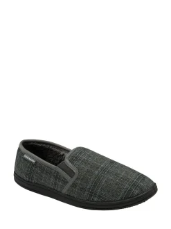 Pantoffels*Dunlop - pantoffels met twee inzetstukken voor heren Grijs