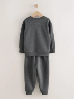 Pyjama's*Next Grijs - Enkele behaaglijke fleece pyjama (3 - 16 jr)