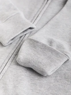 Babypakjes En Babypyjama's|Next - Essential 100% Katoenen babypakjes met rits 3 Pack (0-3jr) Grijs