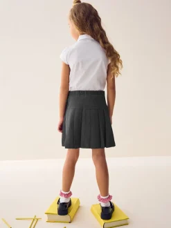 Shorts En Rokken|Next - Fietsshort en geplooide rok set (3-17jr) Grijs