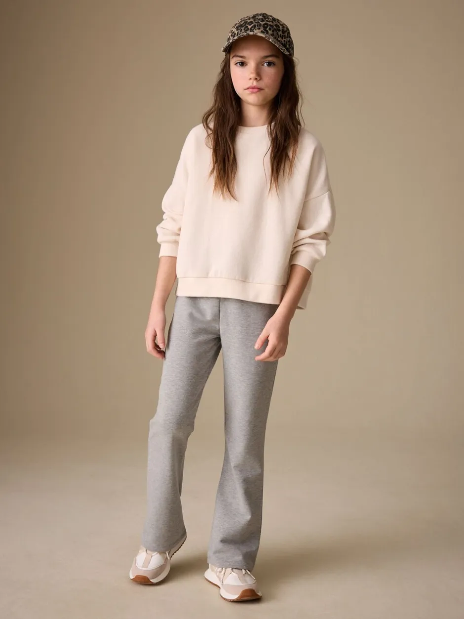 Broeken En Leggings|Next - Flared Joggers (3-16yrs) Grijs