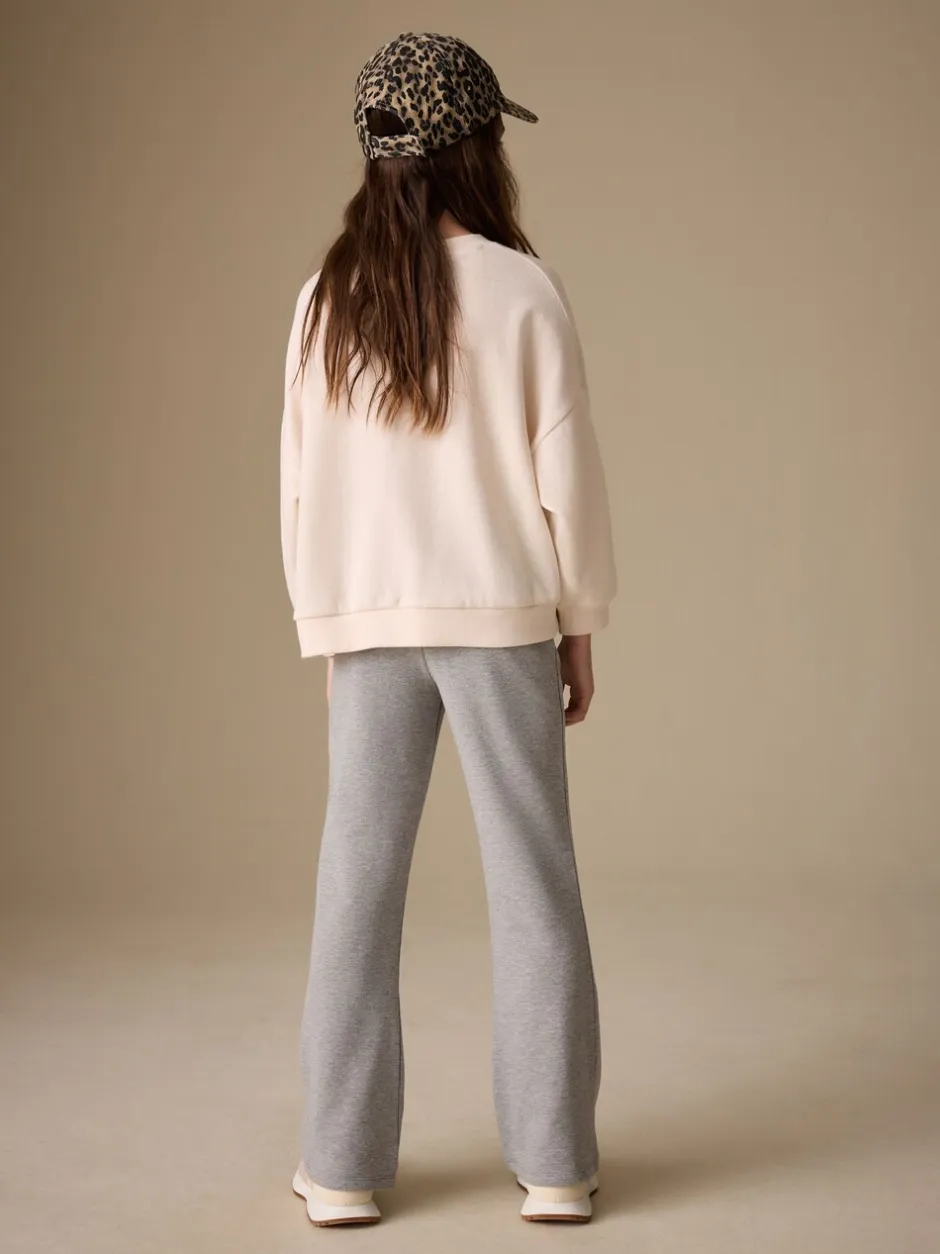 Broeken En Leggings|Next - Flared Joggers (3-16yrs) Grijs