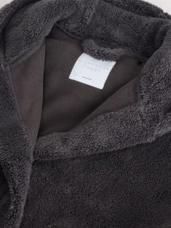 Kamerjassen|Nachtkleding En Pyjama's*Next Grijs - Fleece badjas (1,5-16jr)