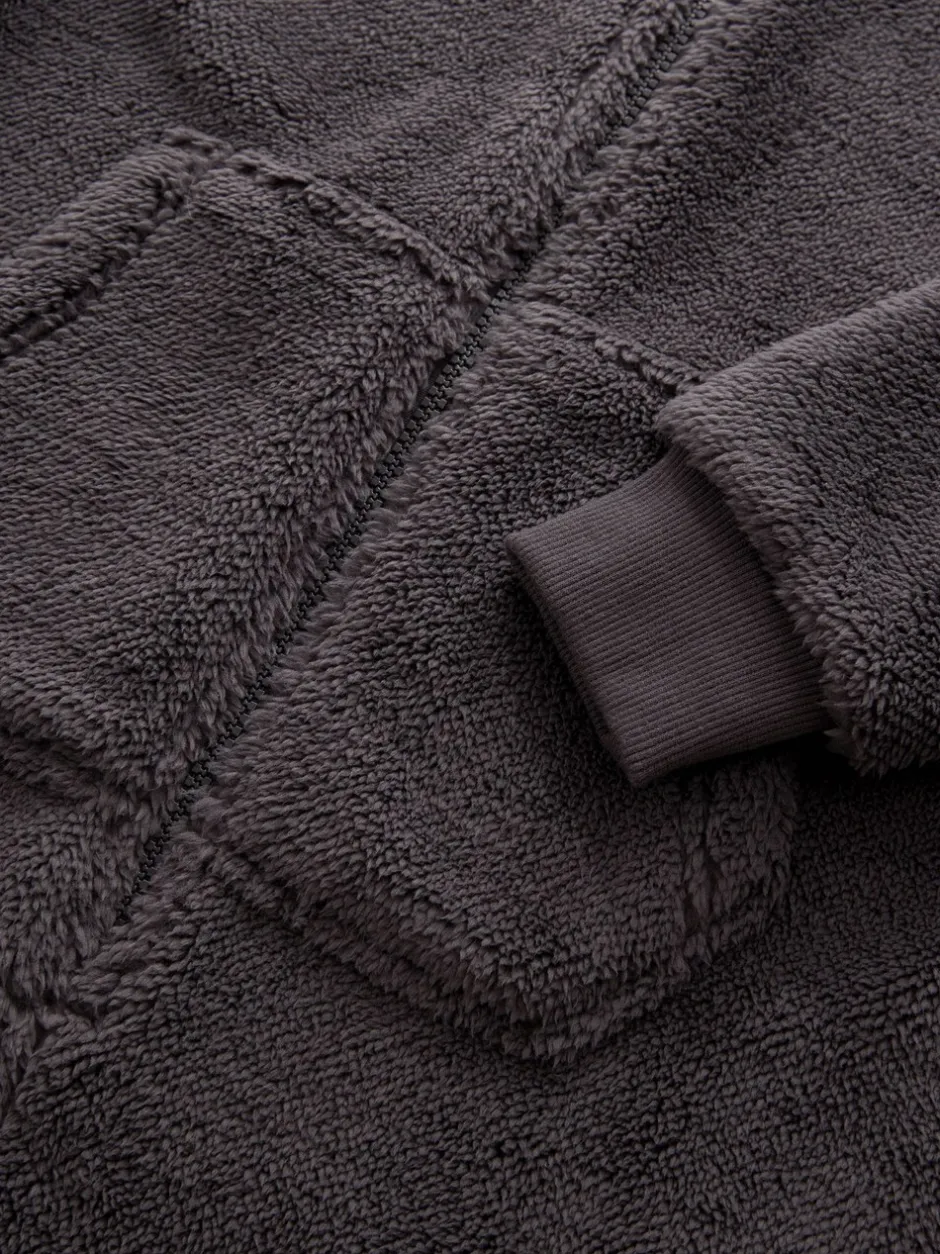 Nachtkleding En Pyjama's|Next - Fleece onesie (3-16 jr) Grijs