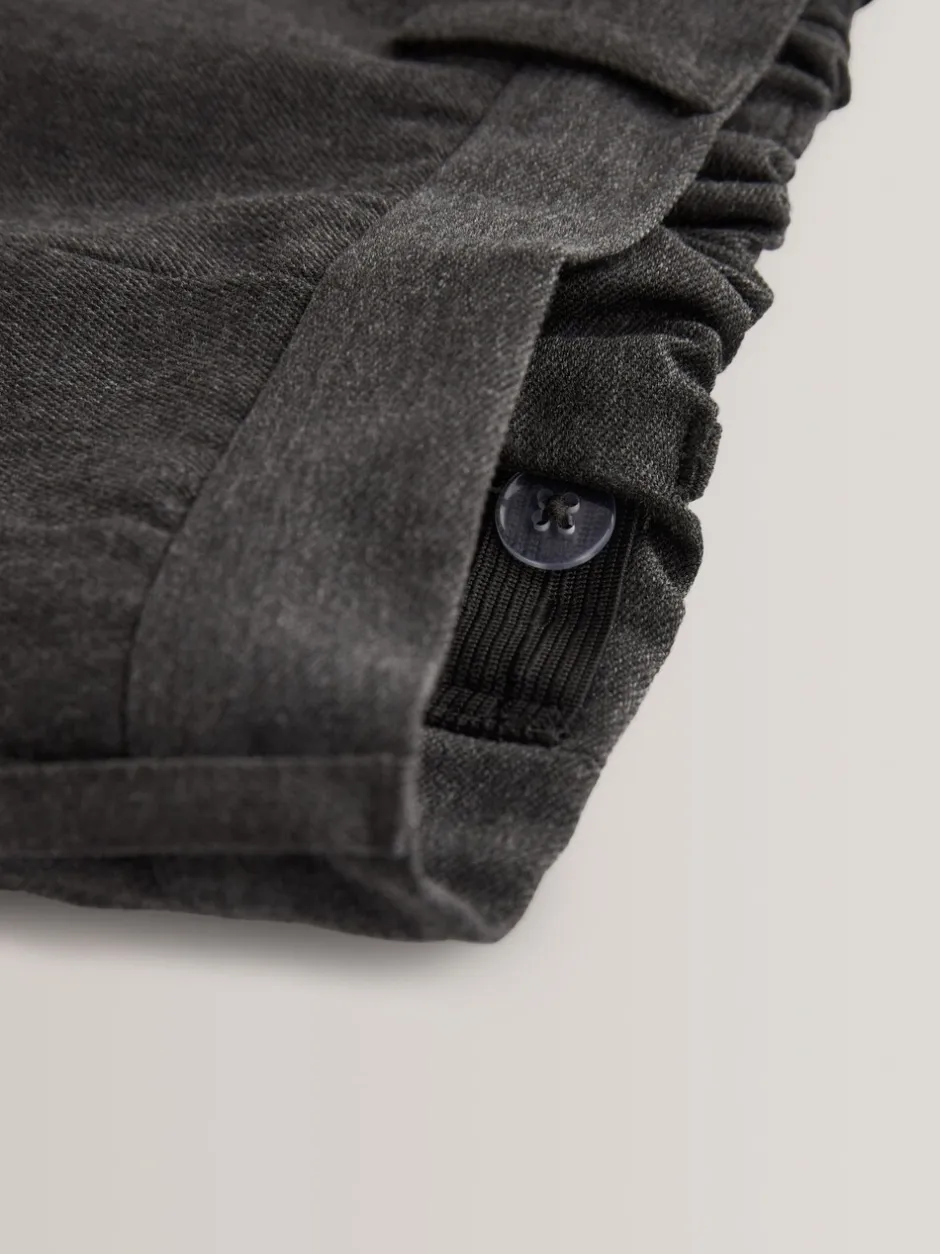 Schoolkleding|Broeken En Chino's|Next - Formele schoolbroek met rechte pijpen (3-17jr) Grijs