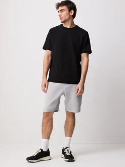 Shorts*Next - Geborstelde jersey shorts met ritszakken Grijs