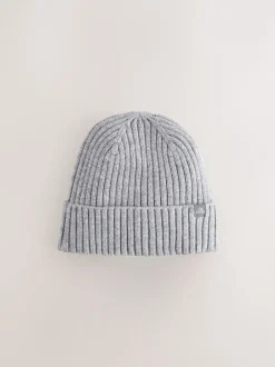 Mutsjes En Antikrabwantjes|Mutsen, Handschoenen En Sjaals*Next Grijs - Gebreide beanie-muts (1-16jr)